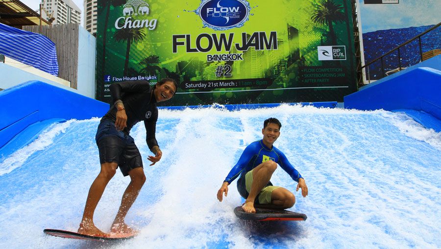 Escape the heat in Bangkok by surfing in the city TakeMeTour